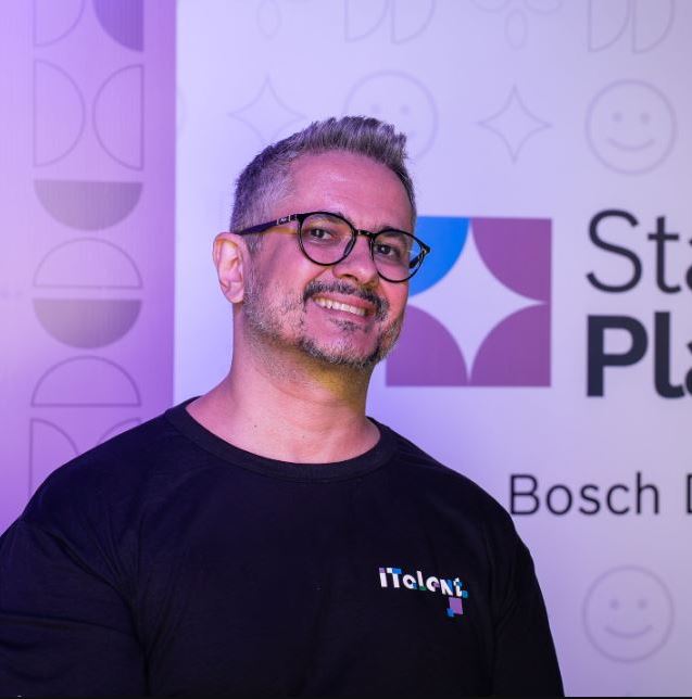 Foto de Leandro Nascimento, Especialista em Sistemas ERP na Bosch.